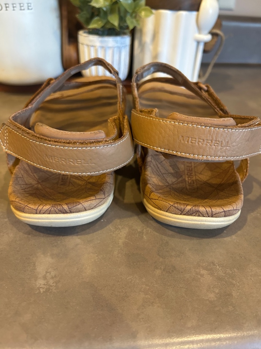 Merrell Sandspur Rose Sandals in Tan Beige - Picture 5 of 6